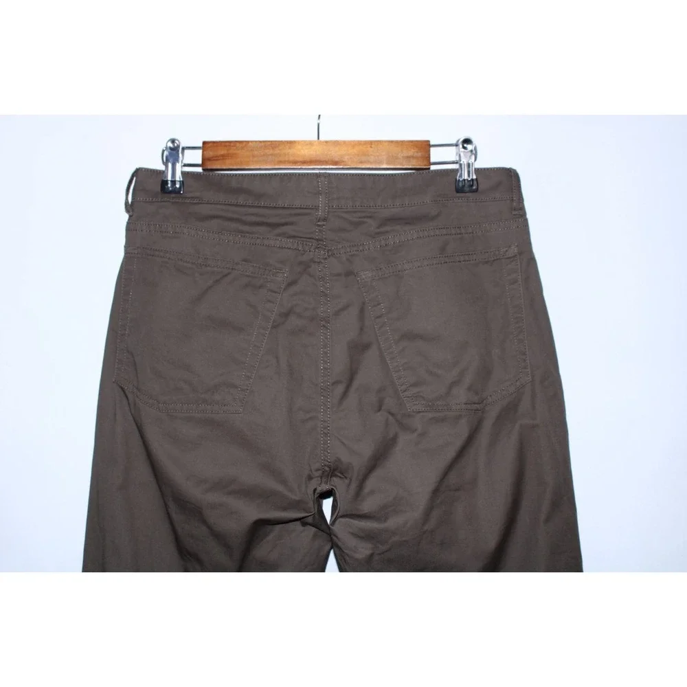 Hill City Men's Size 30x32 Olive Green Twill 5 Pocket Pants